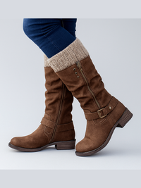 Bonnie - Elegant Supportive Buckle Boots