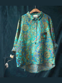 Amelia - Shirt with Mandala Print
