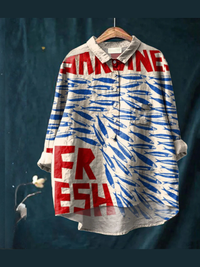 Ocean - Fresh Sardines Print Shirt