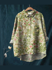 Olivia - Flower Forest Shirt