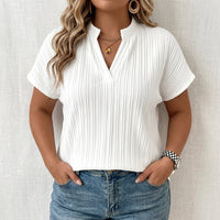 Emma - Casual Solid Color Blouse