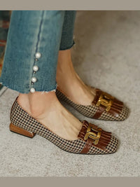 Moxie - Genuine Leather Fringe Heels