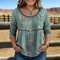 Charlotte - Casual Vintage Blouse