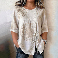 Isabella - Vintage Casual Blouse