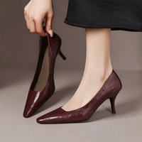 Ensley - Genuine Leather Heels