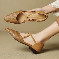 Dona - Genuine Leather Heels