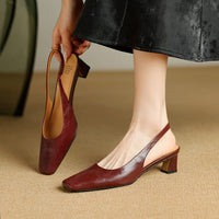 Ersa - Genuine Leather Slingbacks