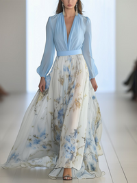 Harper - Beautiful Maxi Dress with Floral Print