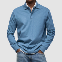 Bradford Casual Long Sleeve Polo
