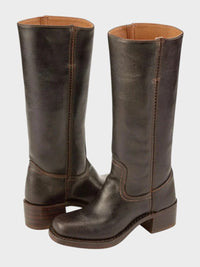 Rhonda - Leather Tall Boots