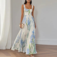 Oriah - Floral A-Line Maxi Dress