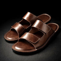 Armando Leather Slides
