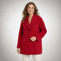 Yvonne - Draped Longline Coat