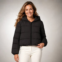 Denise - Cropped Hooded Jacket