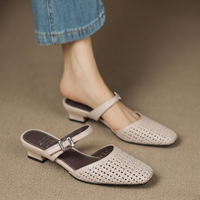 Nilda - Genuine Leather Mules