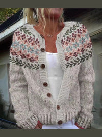Madelyne - Cozy Vintage Cardigan