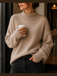 Juniper - Oversized Womens Turtleneck Sweater