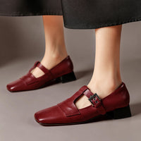 Matilda - Genuine Leather Heels