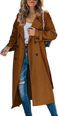 Camilla - Belted Longline Trench Coat