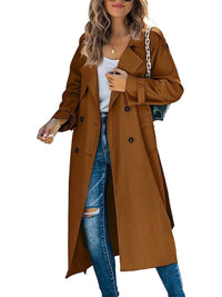 Camilla - Belted Longline Trench Coat