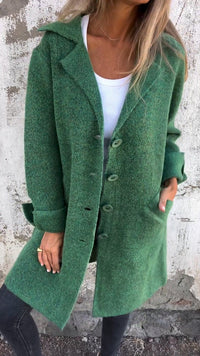 Lucille - Relaxed Longline Lapel Coat